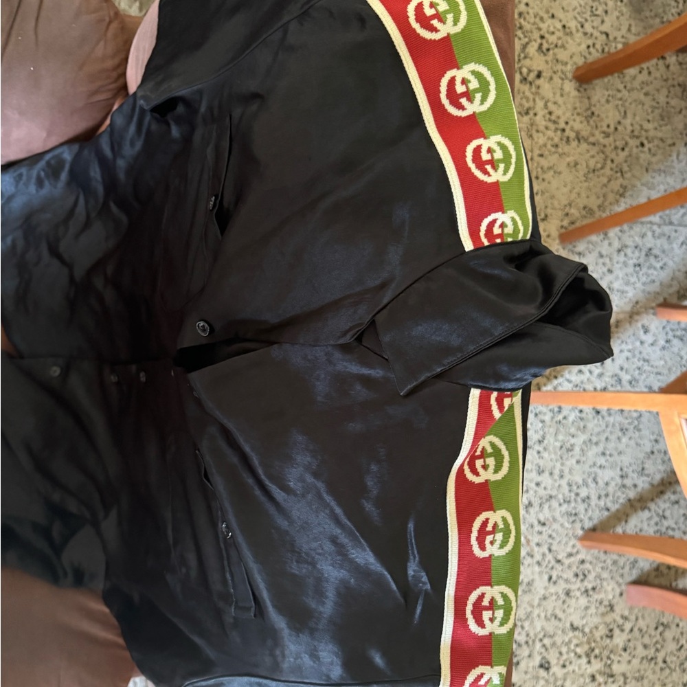 Gucci Button Down Shirt Silk